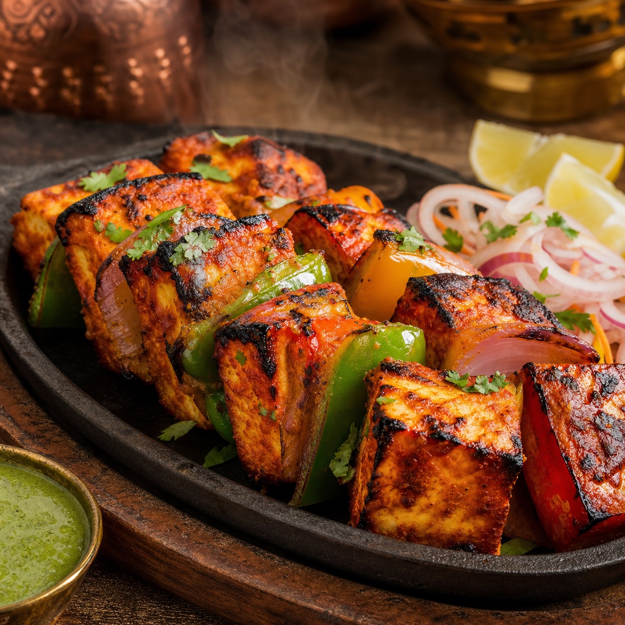 Tandoori Angaare Paneer Tikka